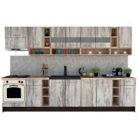 Bucatarie COSSY NEW 340 Wenge / Decor K084